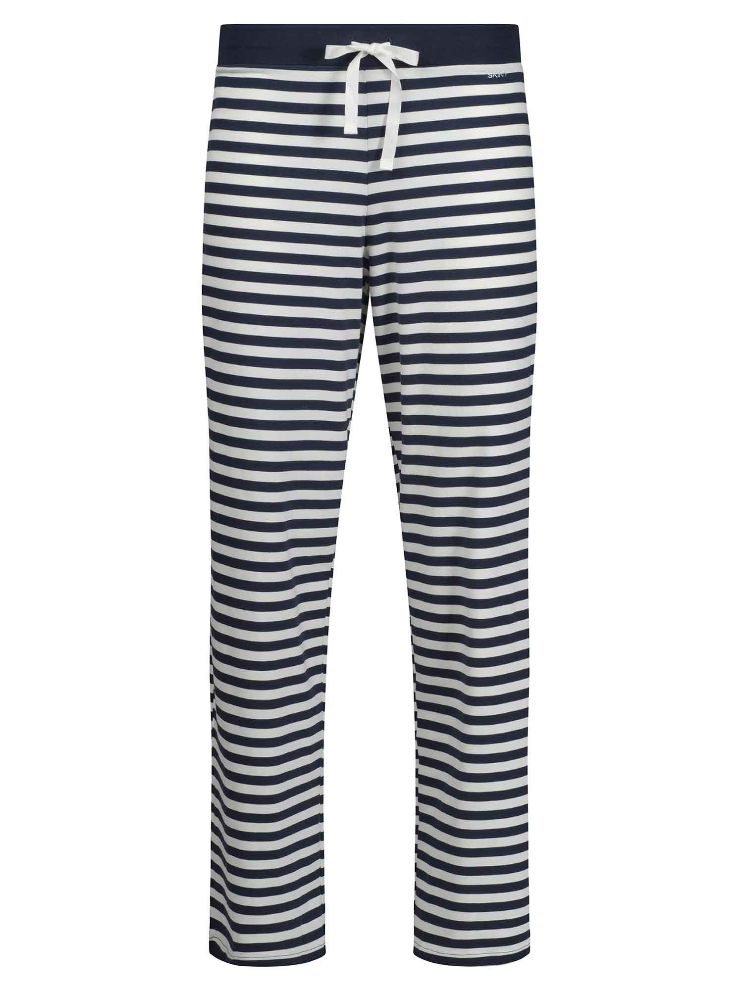 Skiny Loungehose Damen Hose lang Night In Mix & Match (Stück, 1-tlg)