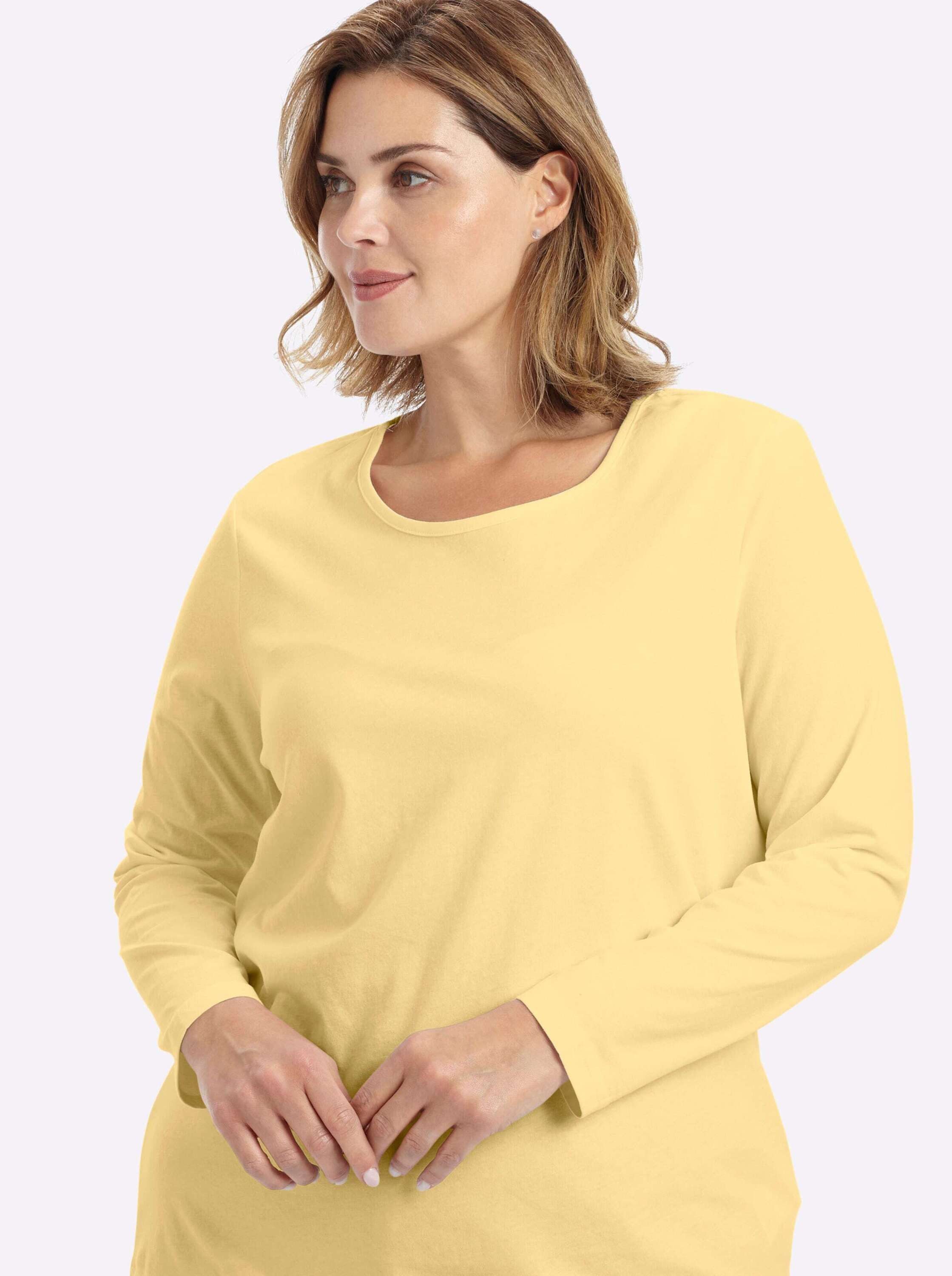 Sieh an! T-Shirt Shirt Langarm