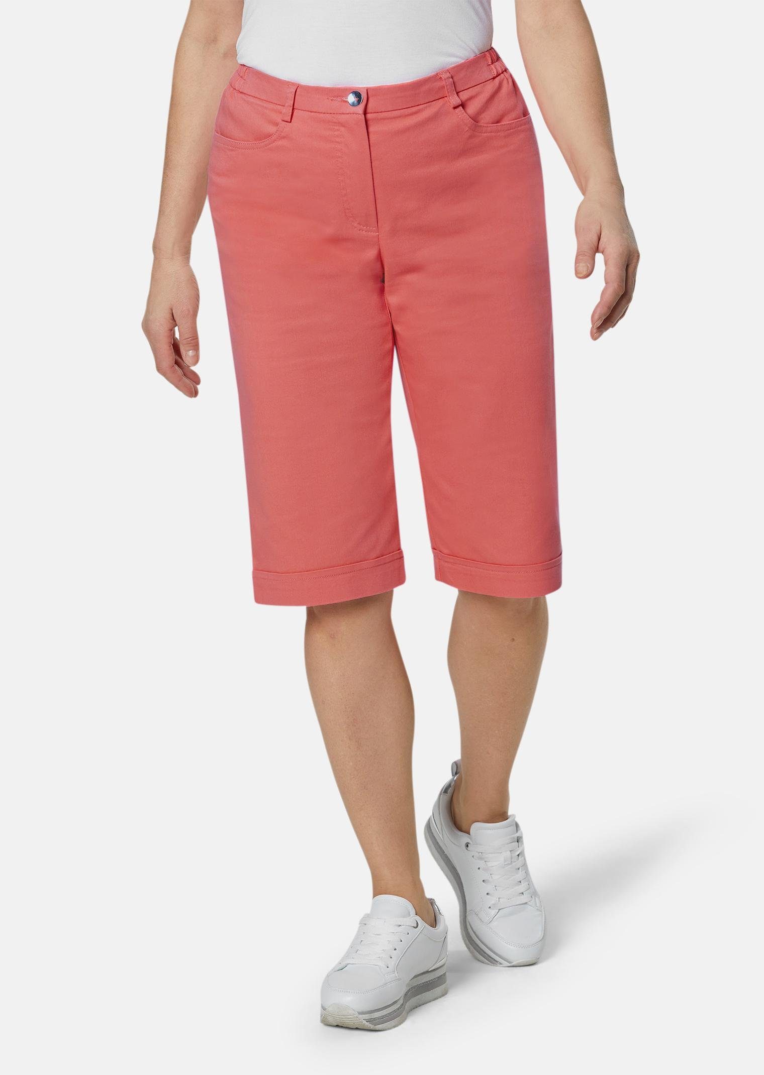 GOLDNER 7/8-Caprijeans Kurzgröße: Sportliche Bermuda-Jeanshose Carla günstig online kaufen