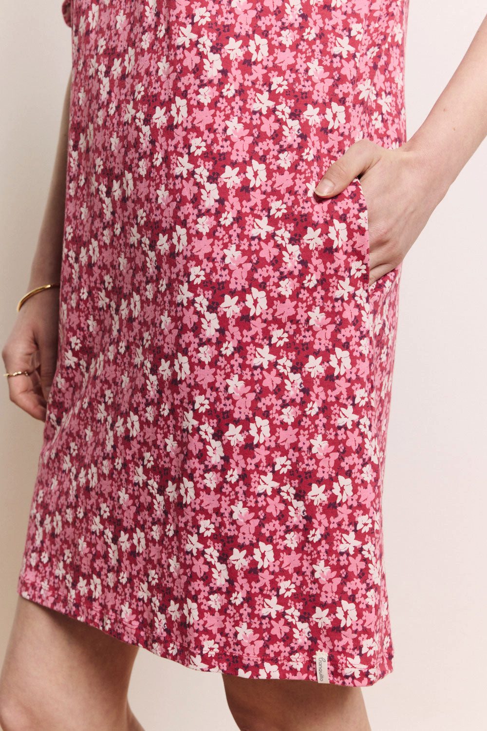 Tranquillo Sommerkleid Jerseykleid Ninaa aus Biobaumwolle GOTS GOTS-zertifizierte Bio-Baumwolle