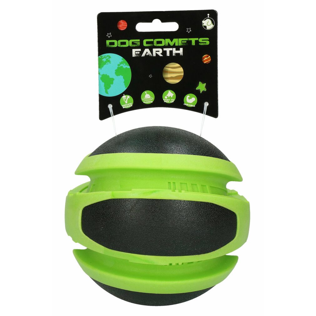 Tierball Dog Comets Earth Grün