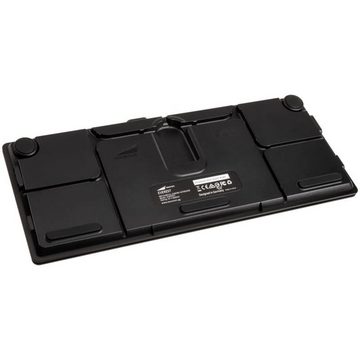 Mountain Everest Core TKL Tastatur MX Brown Gaming-Tastatur (ISO Deutsches Layout QWERTZ RGB-LED-Beleuchtung braun schwarz)
