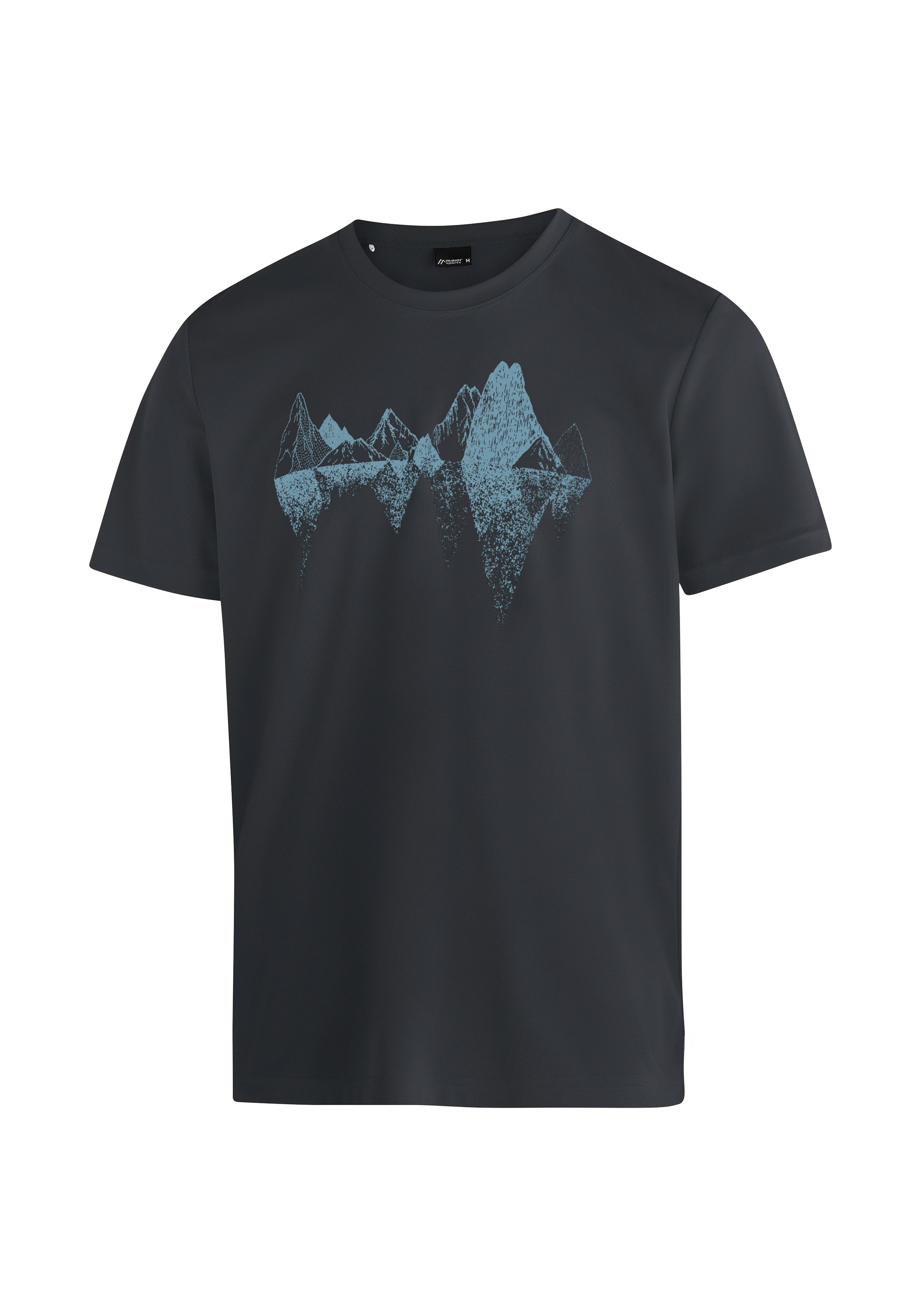 Maier Sports T-Shirt Tilia Pique M Herren Kurzarmshirt, leichtes Sommer Funktionsshirt, Rundhals, Reg Fit