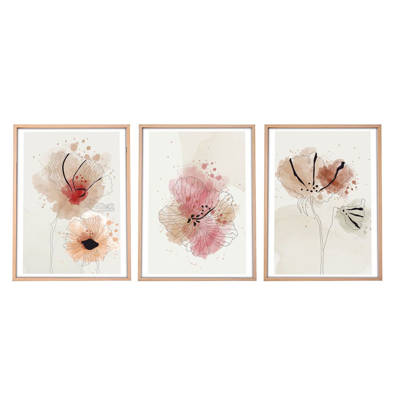Wallity Leinwandbild Painting: 100% MDF (Thickness: günstig online kaufen