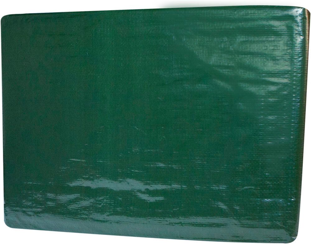 Windhager Schutzplane LIGHT, Abdeckplane mit Ösen, Abdeckplane für Draußen, Schutz-Plane 1,5x6 m, 80 g/m2, grün