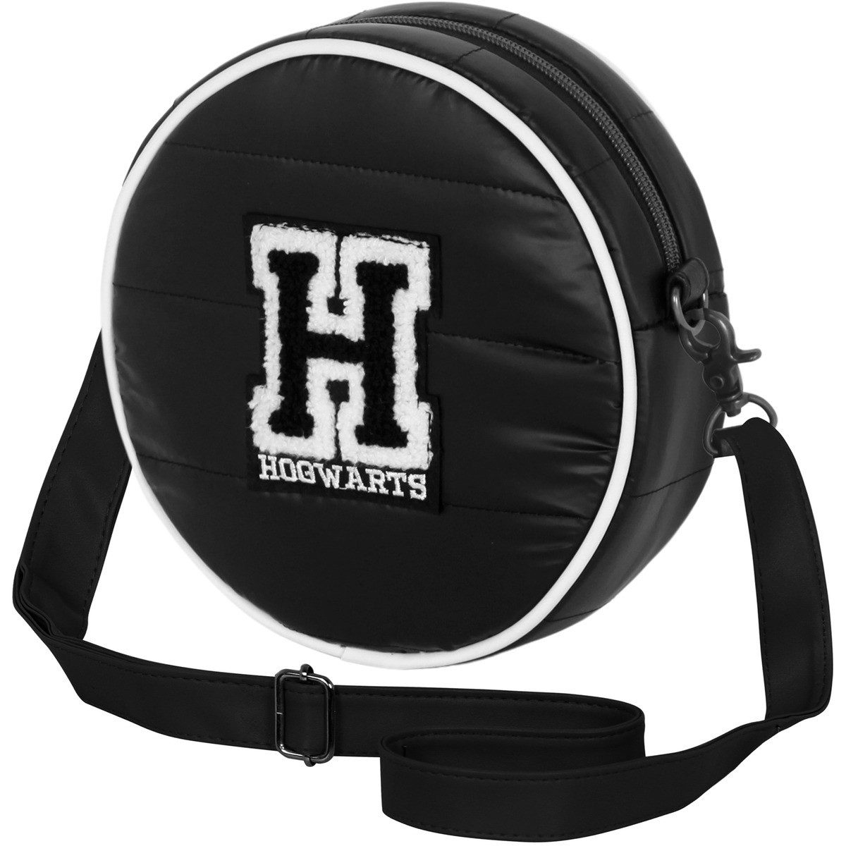 Warner Bros. Umhängetasche Harry Potter H-Padding Round Unisex Kinder, Handtasche, Shopper, Crossbody Bag, Schultertasche, Hobo Bag