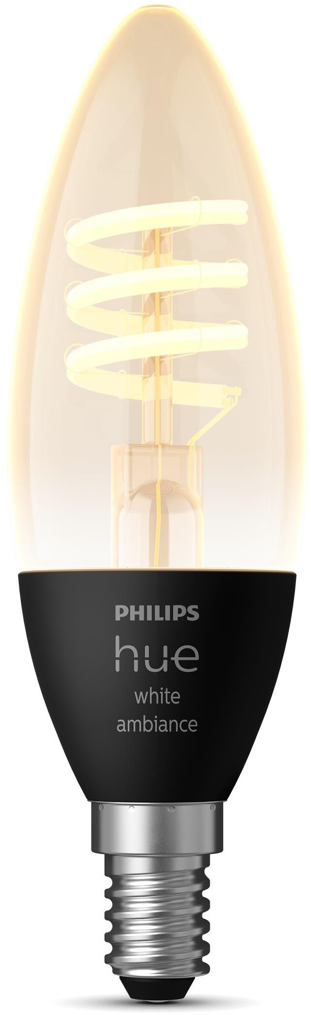 Philips Hue LED-Leuchtmittel White Ambiance Kerze 350lm, E14, 1 St., Farbwechsler