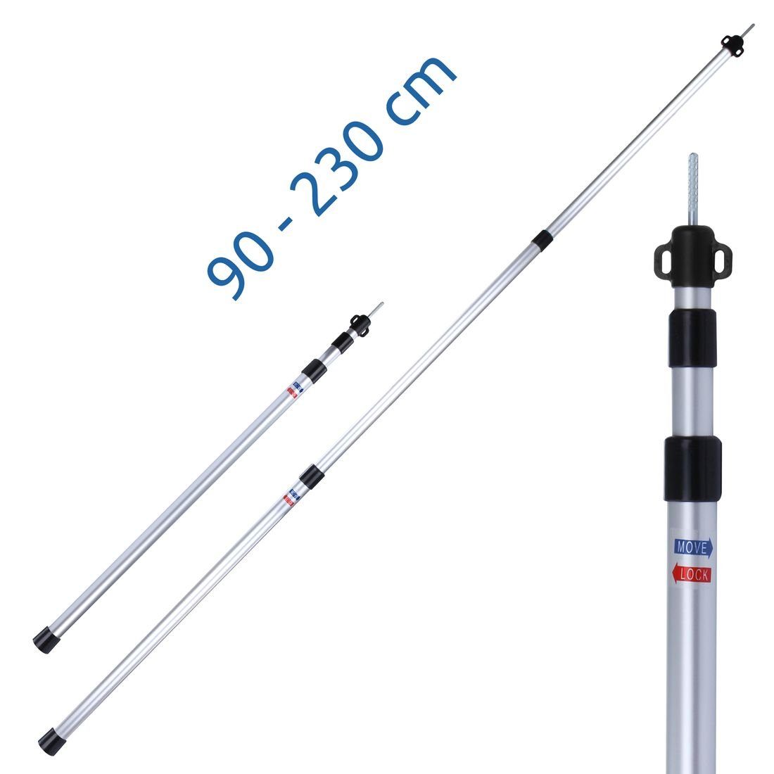 yourGEAR Vorzelt yourGEAR 2x Alu Teleskopstange günstig online kaufen