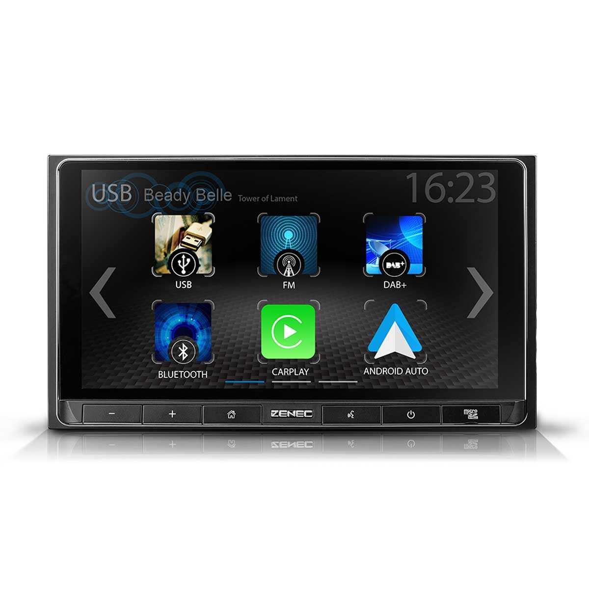 Zenec ZENEC Z-N538 2-DIN Infotainer mit 17,1 cm / 6,75" Touchscreen Autoradio