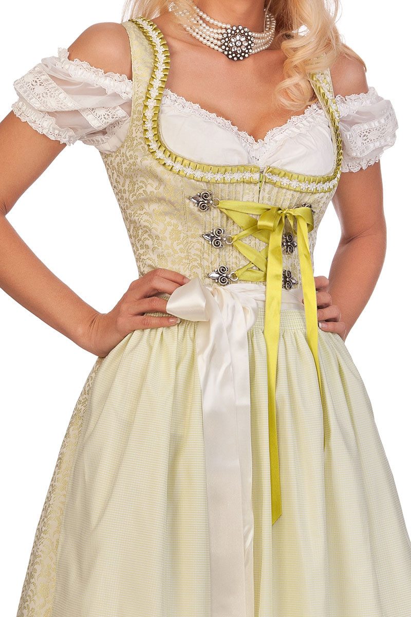 Melega Dirndl Dirndl lang 2tlg. - FAVOLA - hellgrün