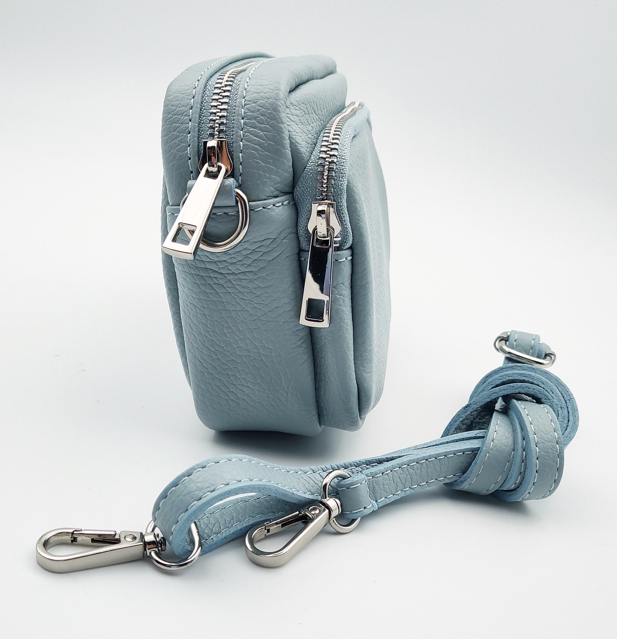 Cassandra Accessoires Umhängetasche Handtasche "Melia", aus hochwertigem echtem Leder