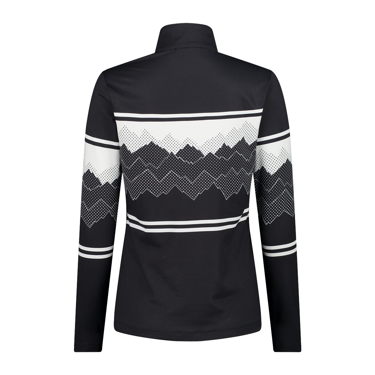 CMP Rollkragenshirt WOMAN SWEAT NERO-BIANCO günstig online kaufen