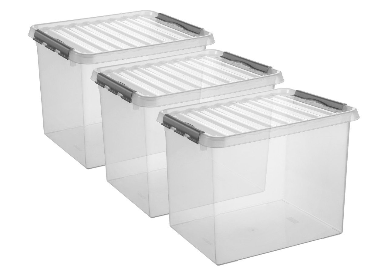 Sunware Aufbewahrungsbox Sunware Aufbewahrungsbox Q-Line 52 L 3-er Set