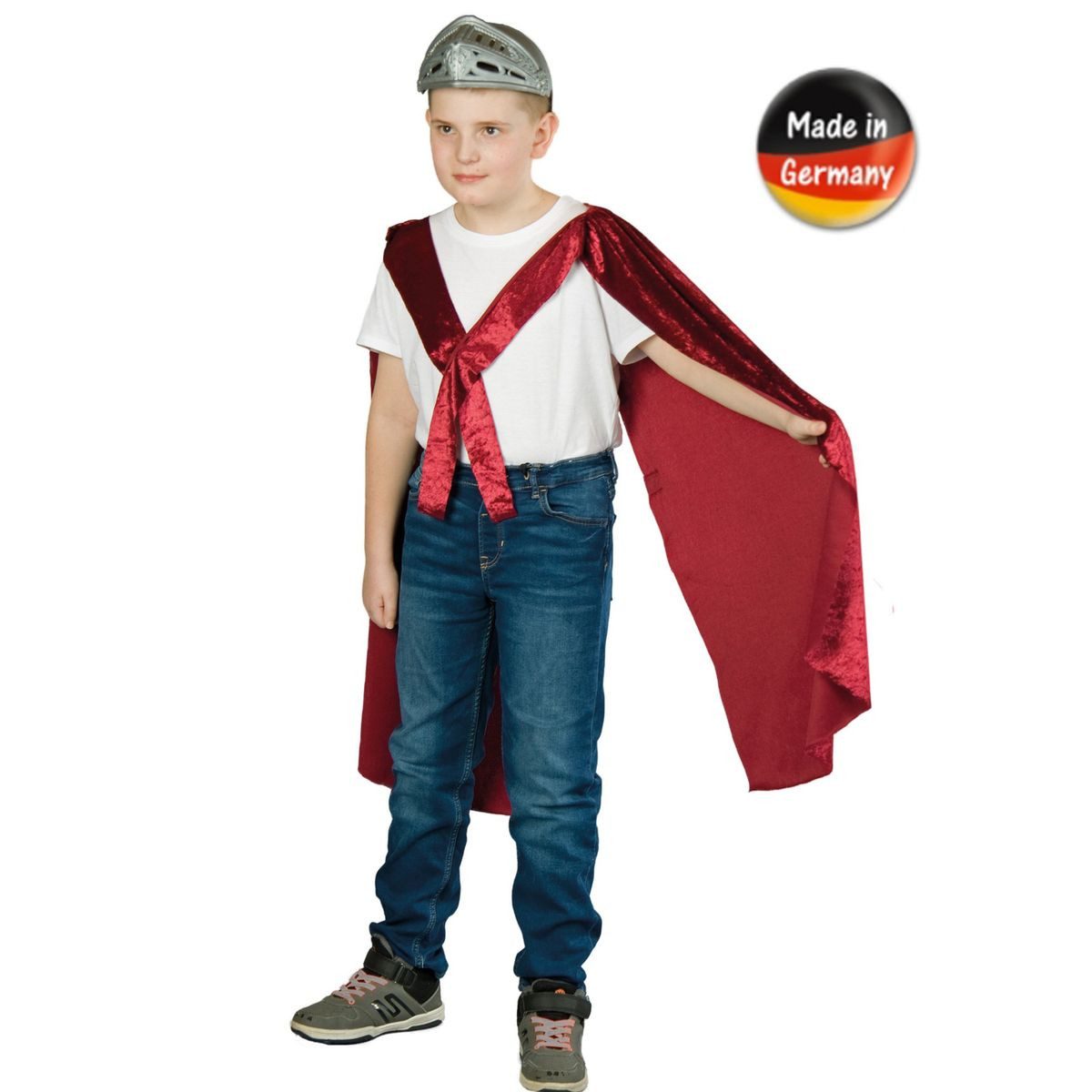 Festartikel Müller GmbH Kostüm Sankt Martin Umhang für Kinder Klettverschluss