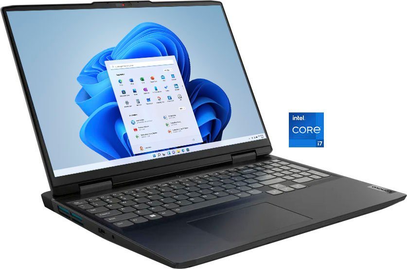Lenovo 16IAH7 Gaming-Notebook (40,64 cm/16 Zoll, Intel Core i7 12650H, GeForce  RTX 3060, 1000 GB SSD), 40,64 cm (16,0
