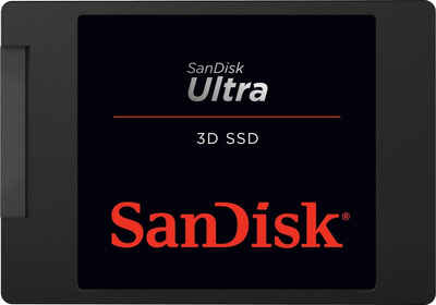 Sandisk Ultra 3D interne SSD (4 TB) 2,5" 550 MB/S Lesegeschwindigkeit, 525 MB/S Schreibgeschwindigkeit