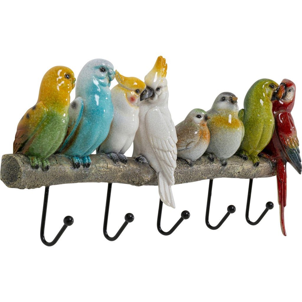 Kare Design Wandgarderobe Exotic Birds, mit 5 Haken