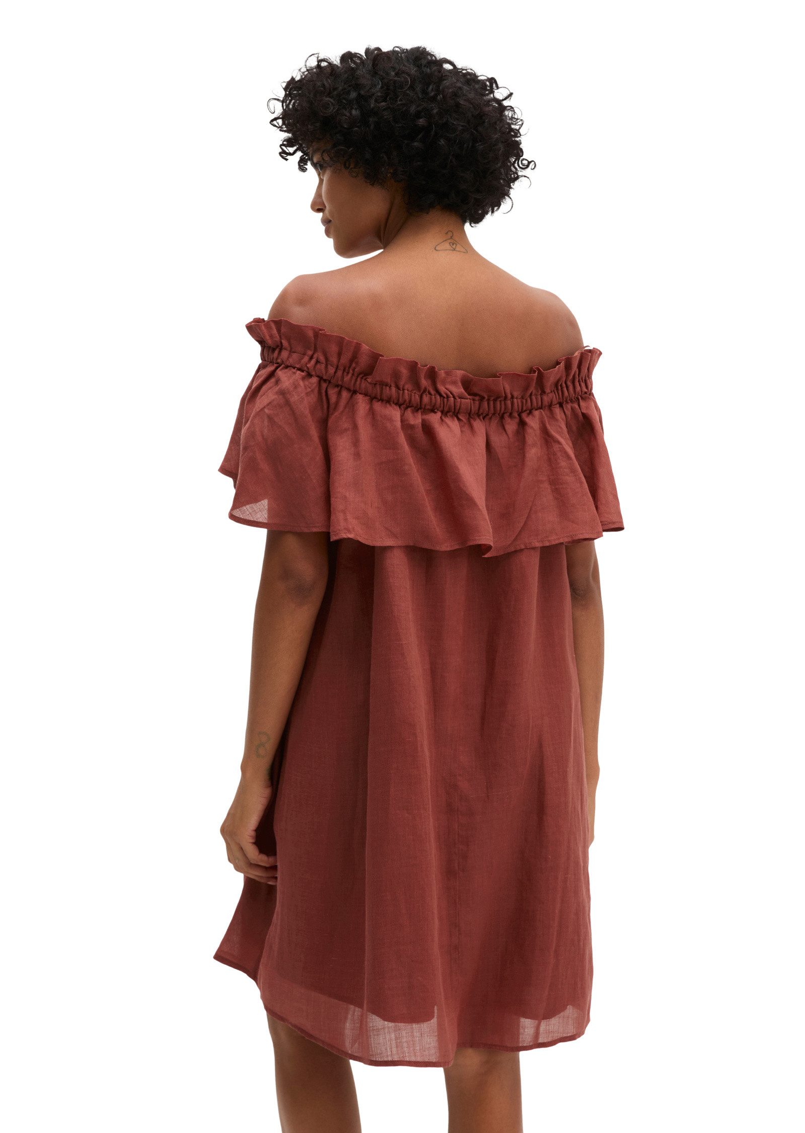 Marc O'Polo Minikleid aus weicher Ramiefaser