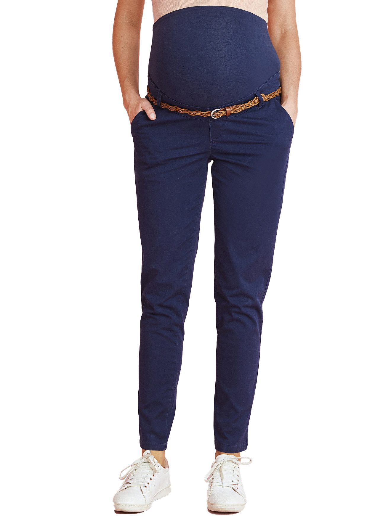 Cargohose Umstands-Chinohose, Schrittlänge 78 cm