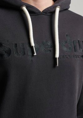 Superdry Kapuzensweatshirt TERRAIN LOGO OVERDYED HOODIE