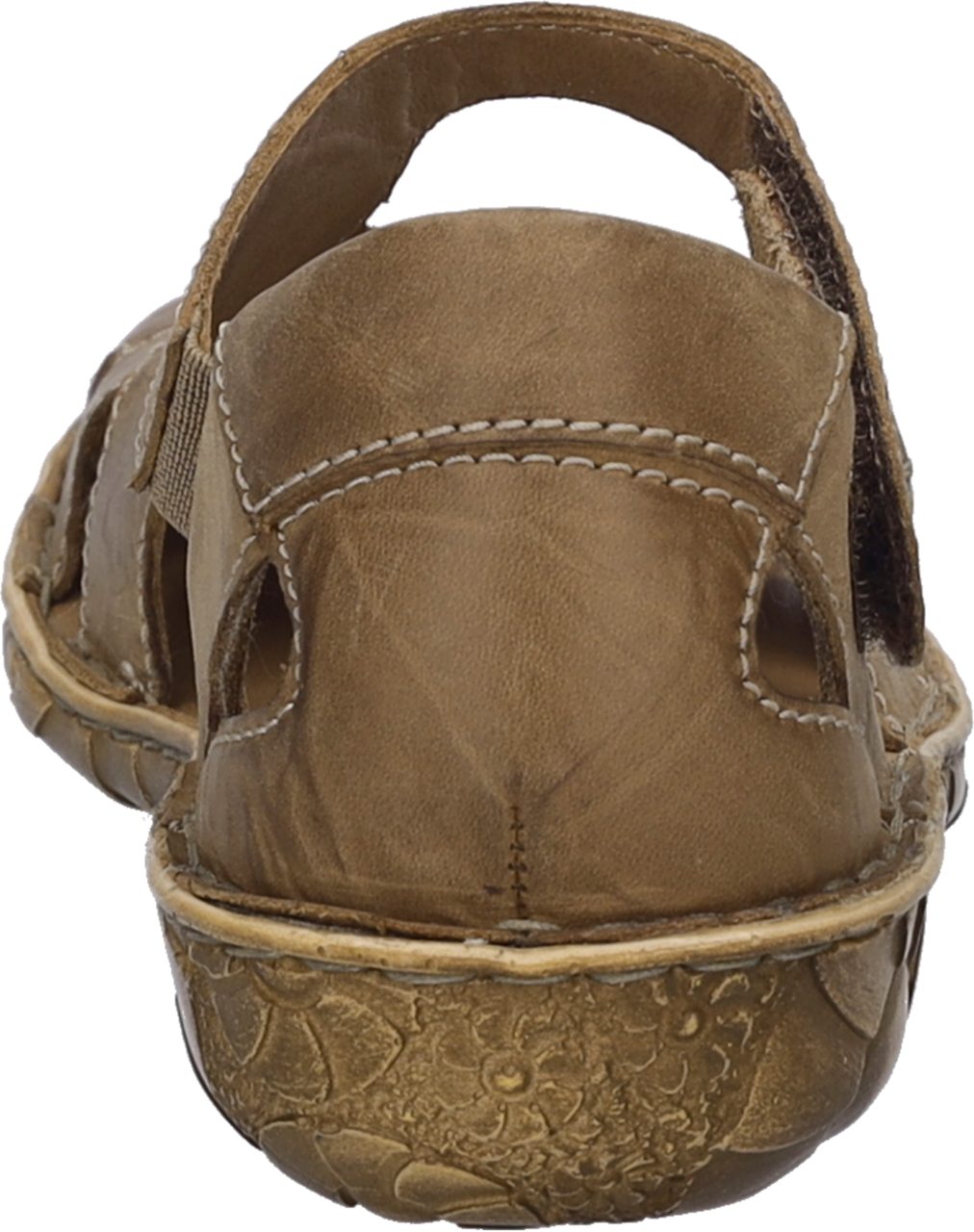 Josef Seibel Rosalie 03 Sandale Komfortschuh, Halbschuh mit Blumenprägung in der Laufsohle, G-Weite