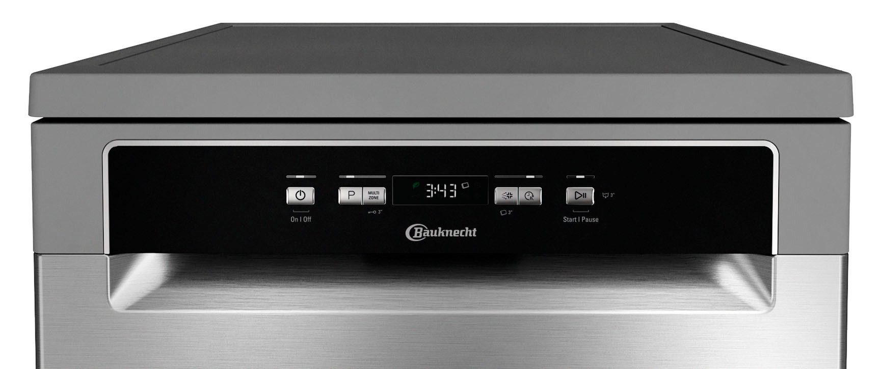 BAUKNECHT Standgeschirrspüler B0F D651A X, 14 Maßgedecke, ActiveDry - automatisches Türöffnungssystem