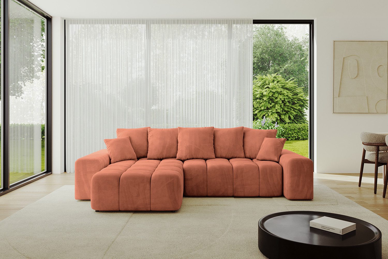 ALTDECOR Ecksofa ENIL-L, Couch mit Schlaffunktion, günstig online kaufen