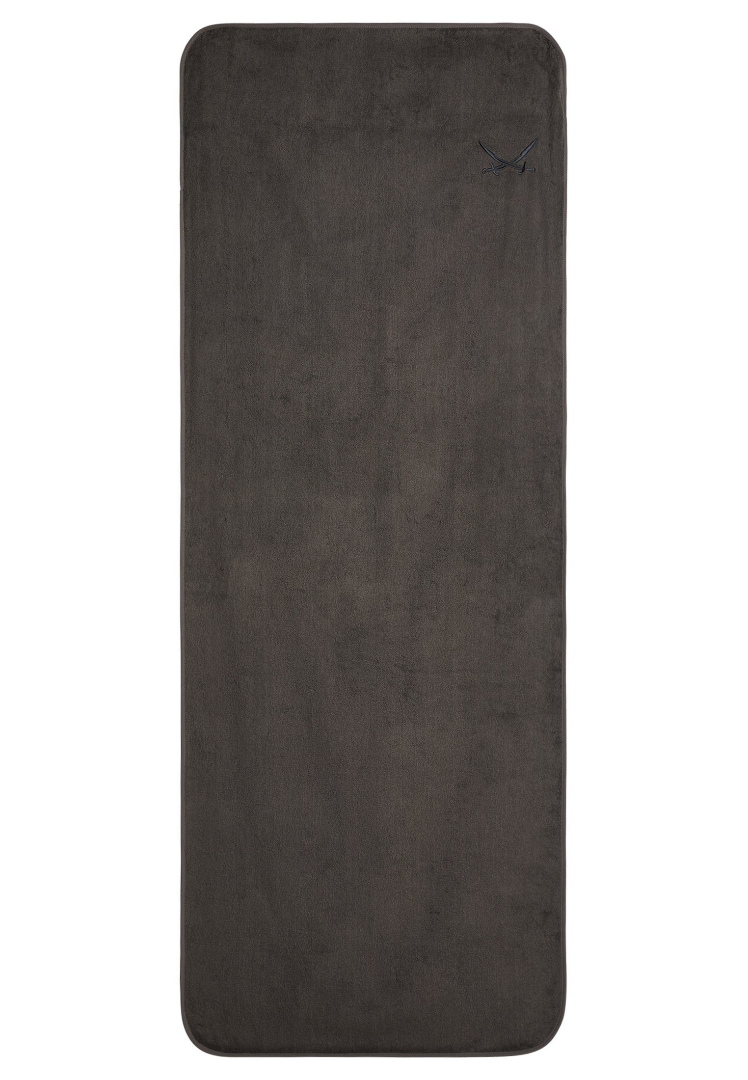 Sansibar Sylt Saunatuch Schonbezug Liegenauflage Sansibar mit gesticktem Säbel, 75x200 cm, mit Umschlag ohne Verrutschen, hautfreundlich, pflegeleicht – Bild 4 von 5