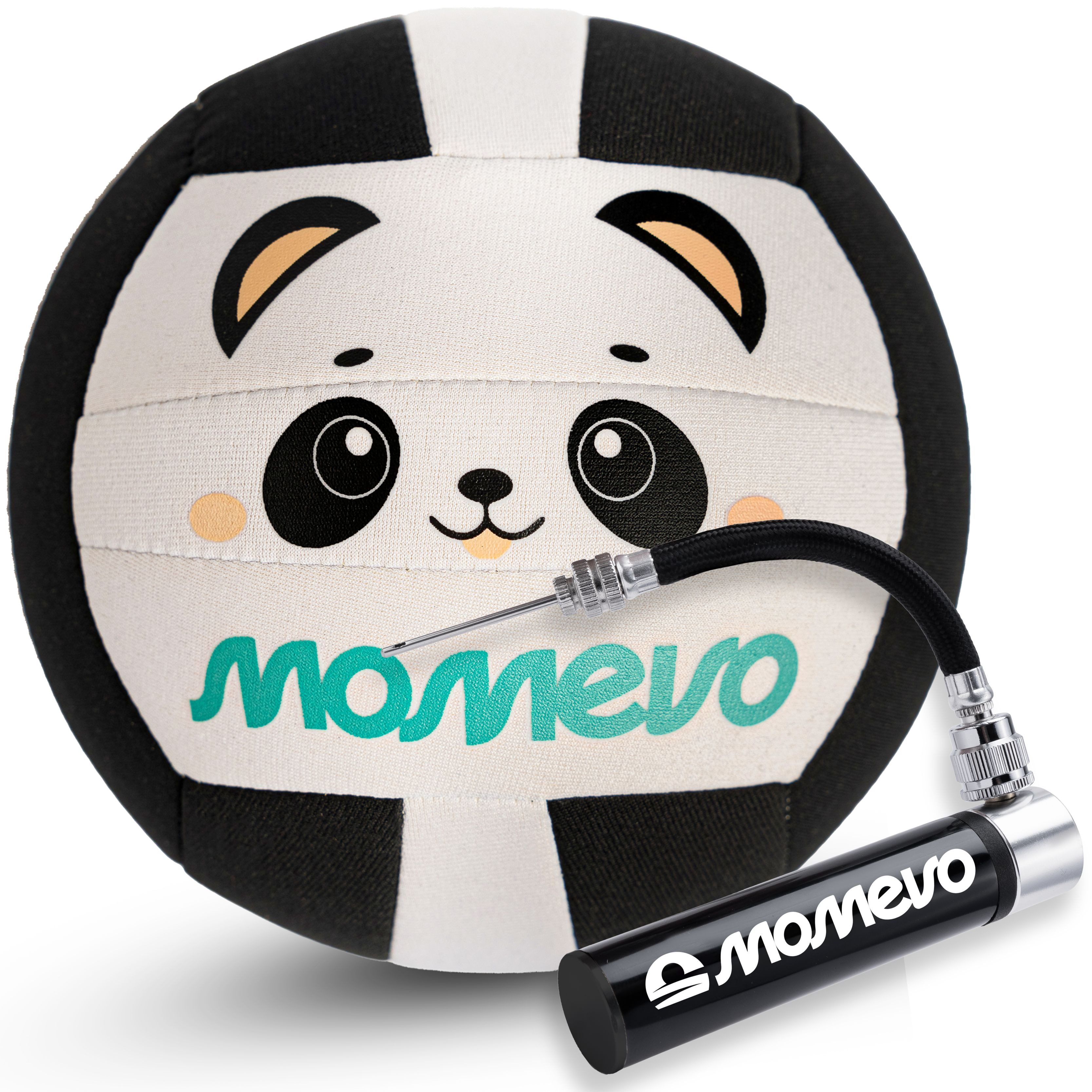 Momevo Beachball Beachbuddy Neopren Wasserball Kinder – Weich für Pool & Strand