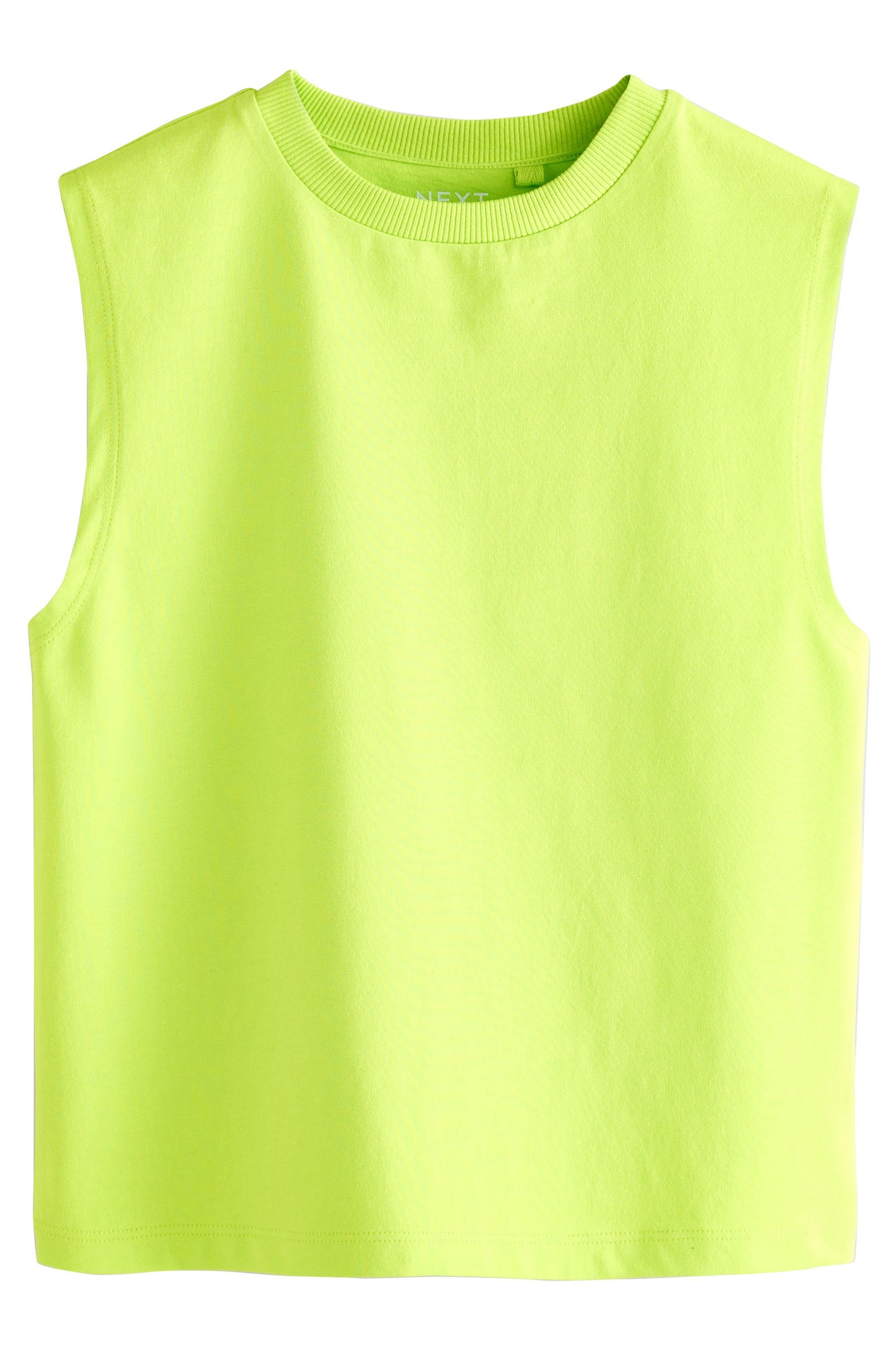 Next Stricktop Tanktops in Neonfarben im 4er-Pack (4-tlg)