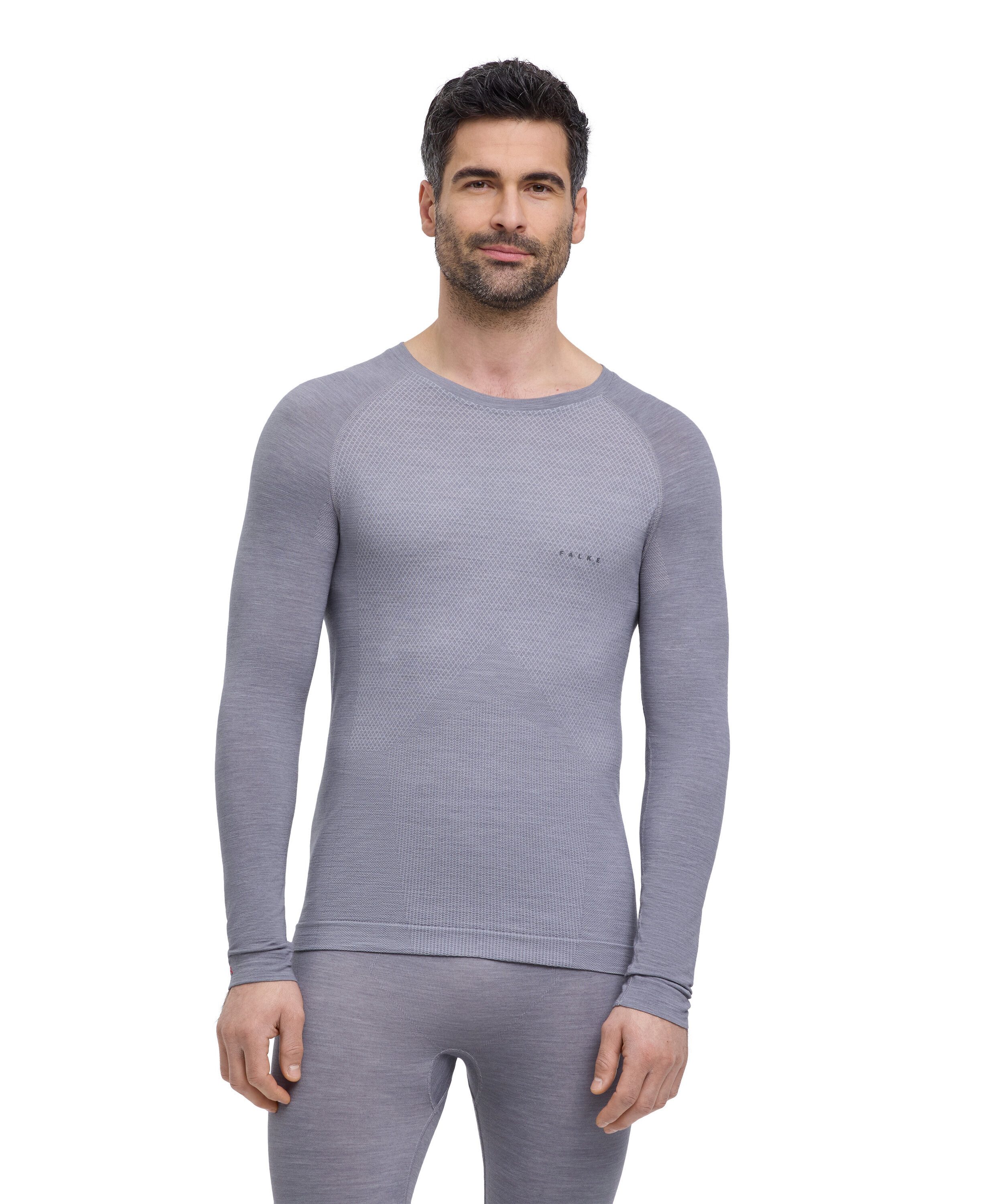 Funktionsshirt FALKE Langarmshirt Wool-Tech Light