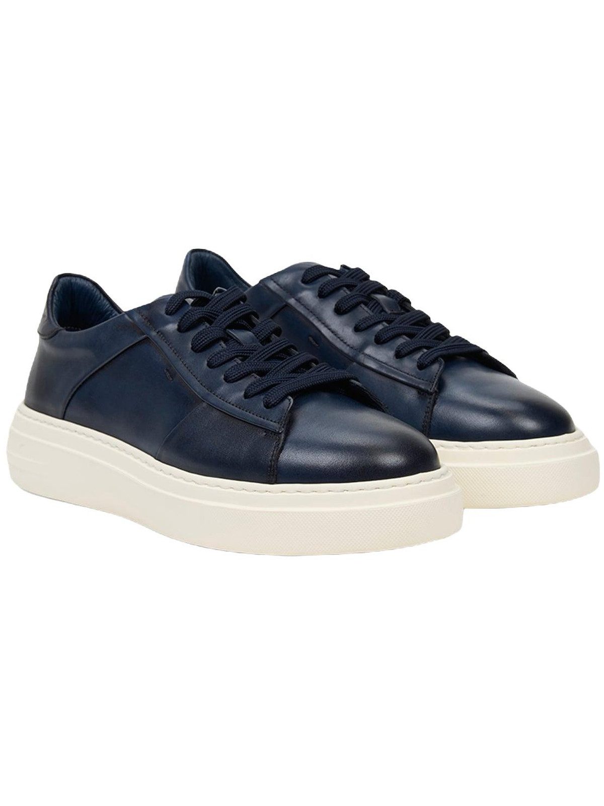Desa Herren-Schnürschuhe aus echtem Leder – bequeme Freizeitschuhe für jed Sneaker