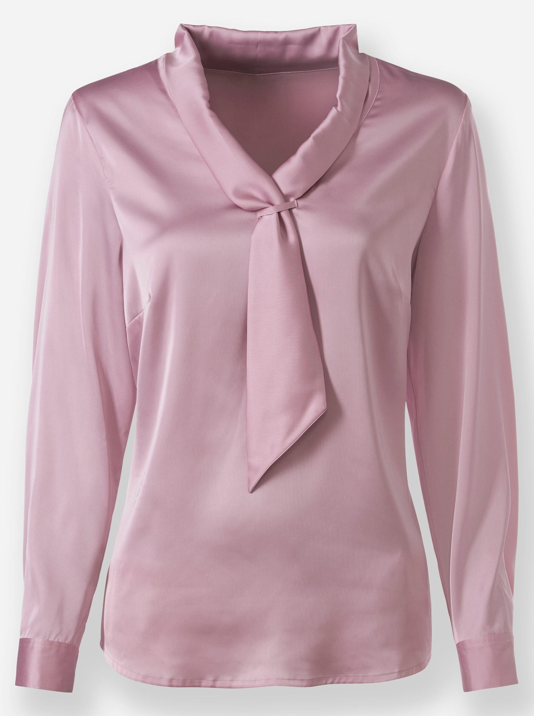 Klassische Bluse Bluse Langarm