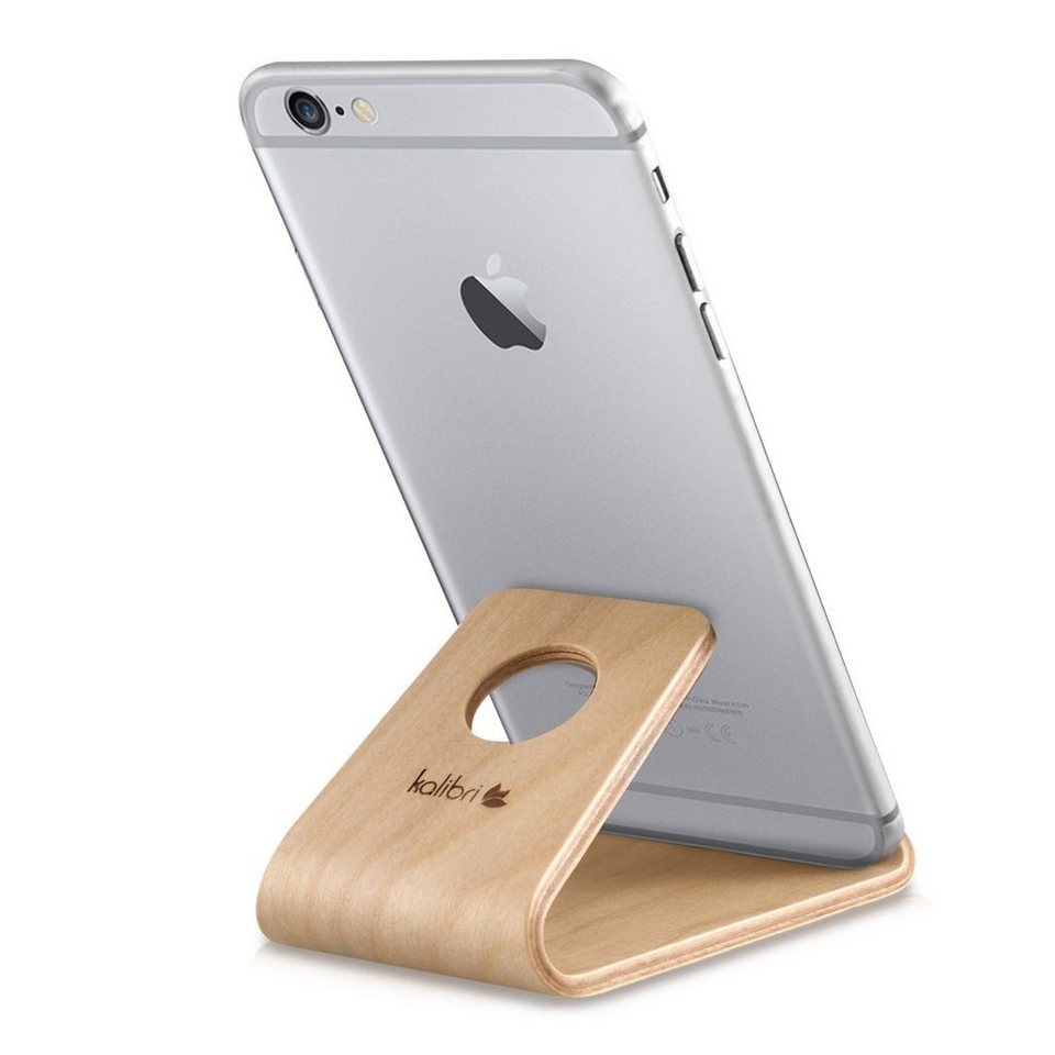 kalibri Handy Halterung für iPhone Samsung - Tisch Stand Dock