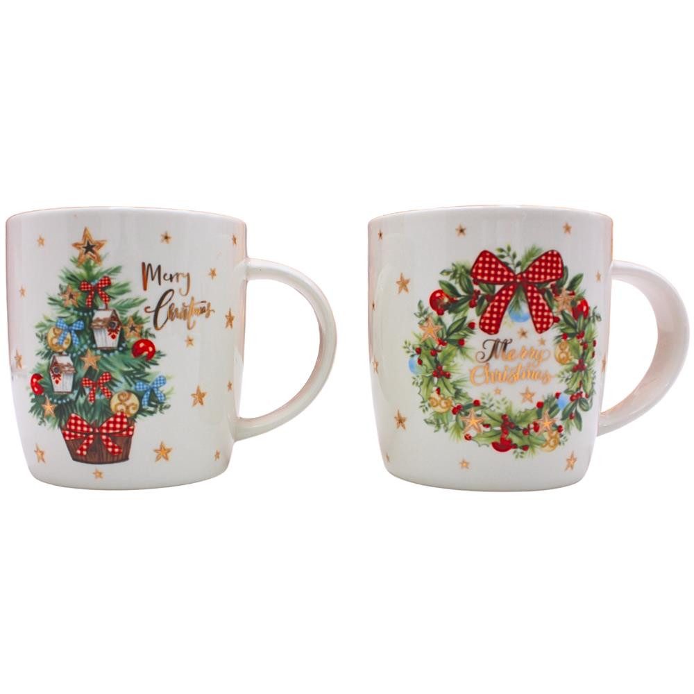 Dekohelden24 Becher Bechersets in verschiedenen Farben, Porzellan