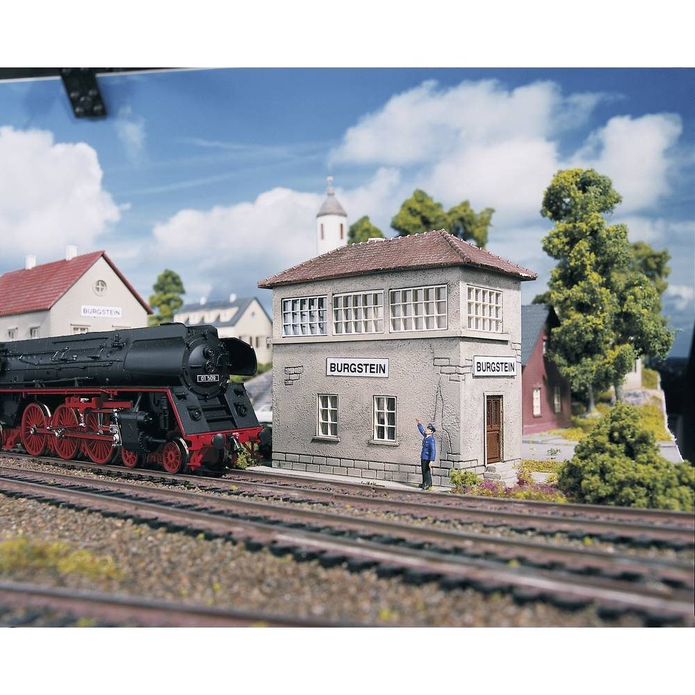 Modelleisenbahn-Set H0 Stellwerk Burgstein