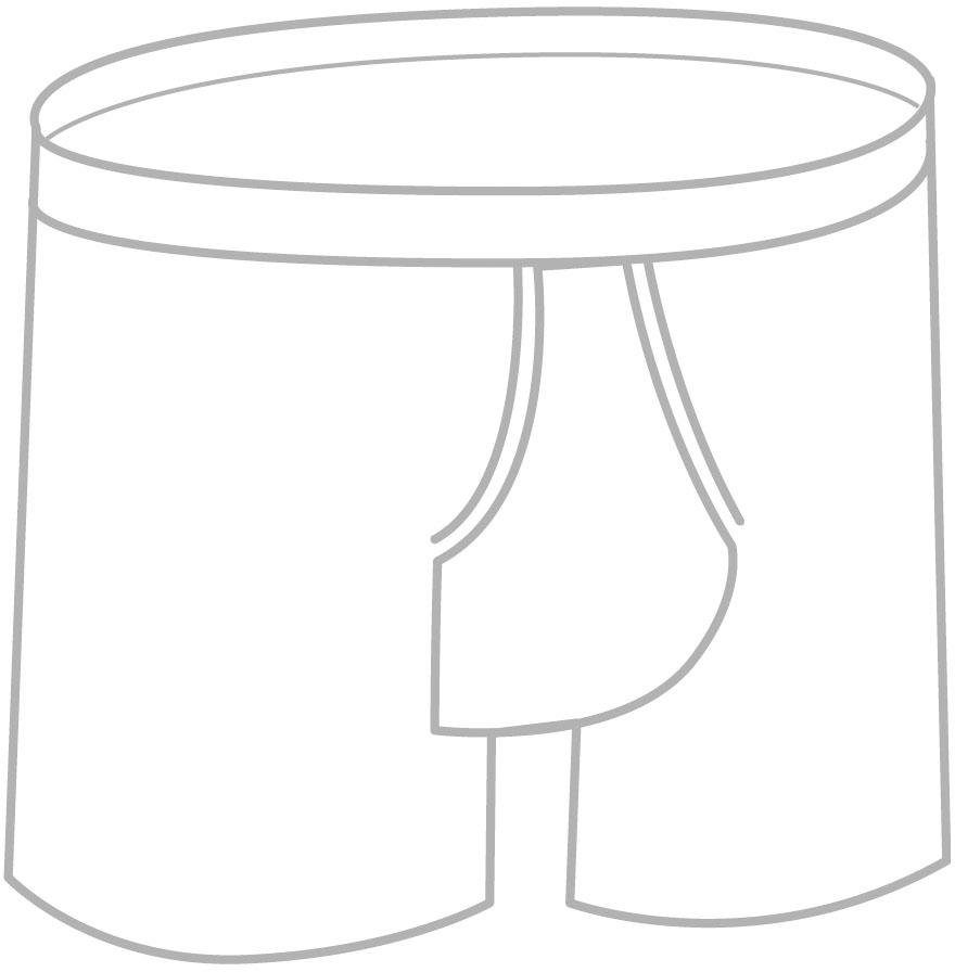 Hydas Inkontinenzboxer aus Baumwolle, mit integrierter Saugeinlage Diskret und zuverlässig, unsichtbar unter der Kleidung, waschbar