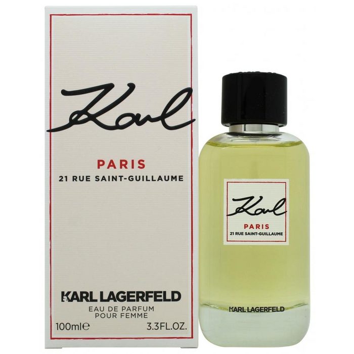 LAGERFELD Eau de Parfum Lagerfeld Karl Paris 21 Rue Saint-Guillaume EDP Vapo 100 ml