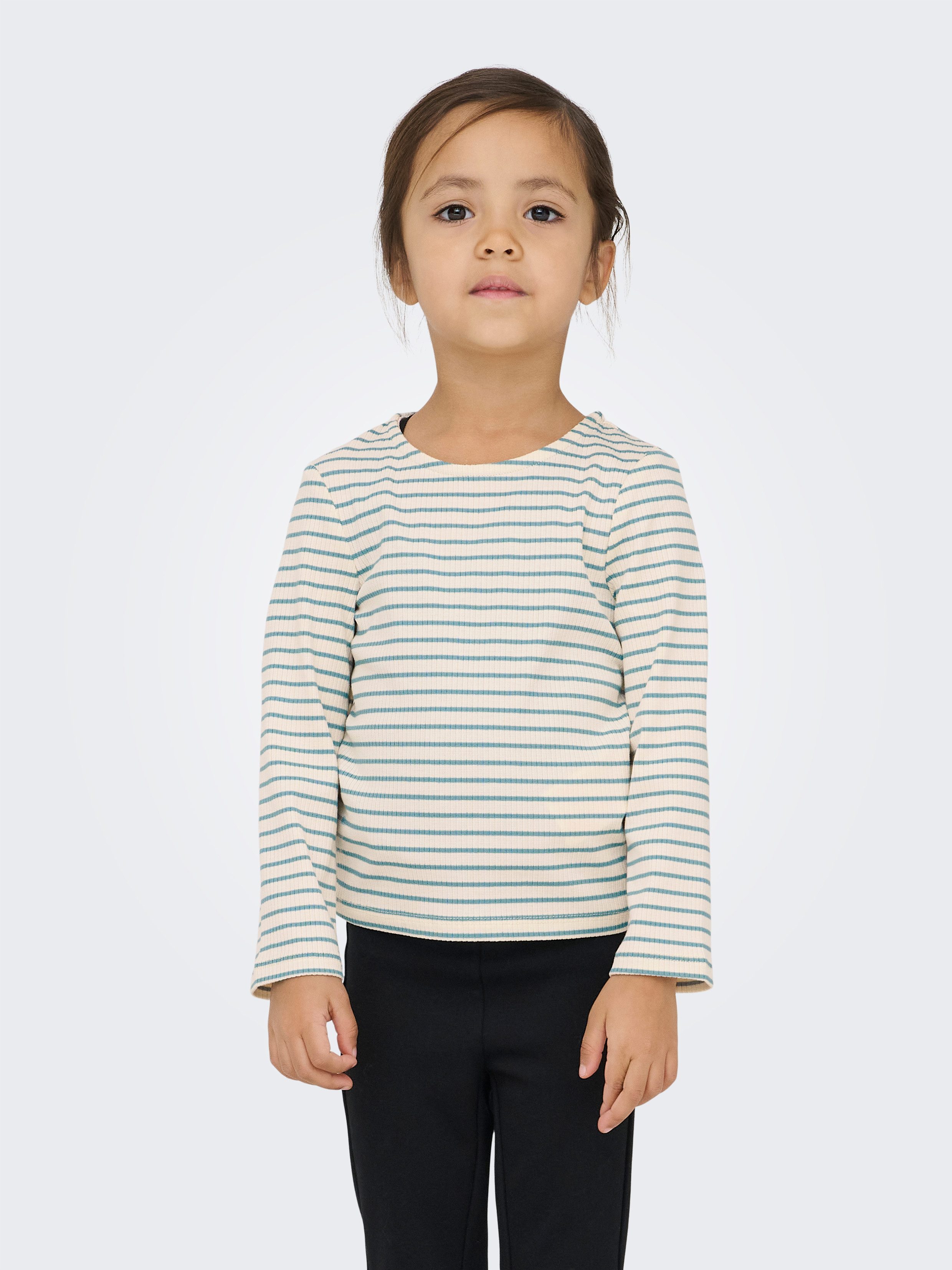 KIDS ONLY Langarmshirt KMGMAUDE LIFE STRIPE LS TOP JRS NOOS