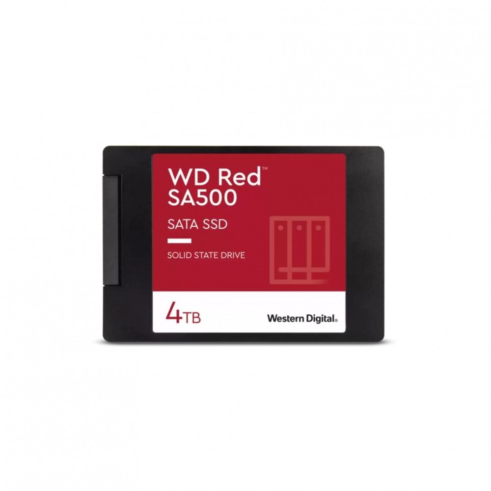 Western Digital WD Red SA500 NAS 4 TB 2,5 Zoll SSD Speicher externe SSD (4 TB) 2,5 Zoll", Optimiert für NAS-Systeme