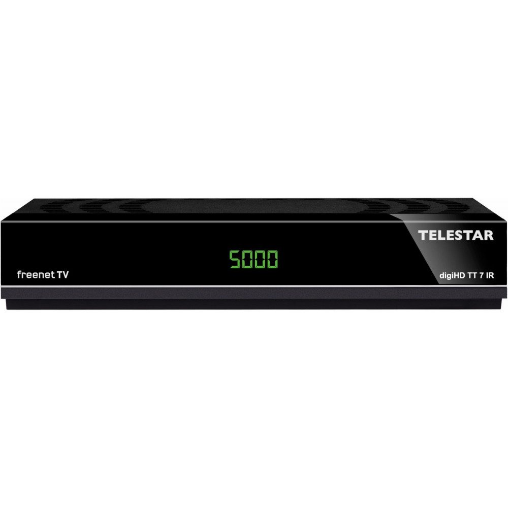 Telestar digiHD TT7 IR DVB-T/-C HDTV Receiver schwarz. SAT-Receiver