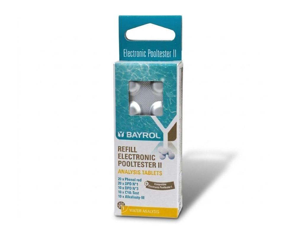 Bayrol Pooltester BAYROL Nachfüllpack (70 Tabletten) für Elektronischer Pooltester II