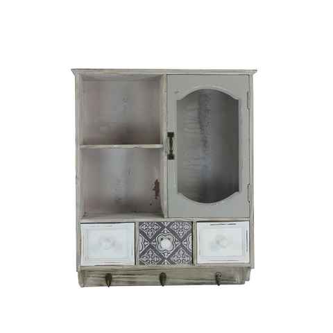 HTI-Line Garderobenleiste Wandschränkchen Juna (1 St., 1x Wandschränkchen, ohne Dekoration), Pflegeleichte Oberflächen