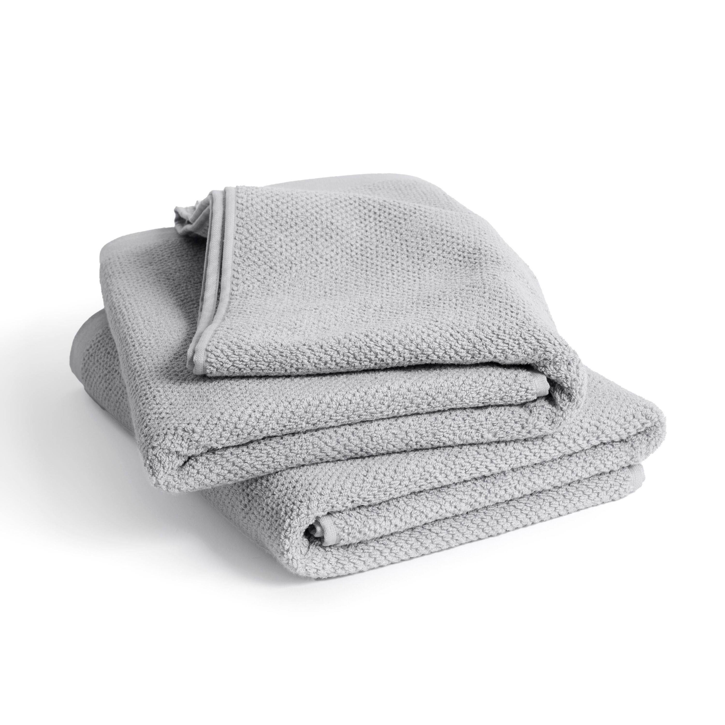 herzbach home Duschtücher Spa 70x140cm, (2-St), 525g/m², Premium-Qualität, 100% Baumwolle, einfarbig