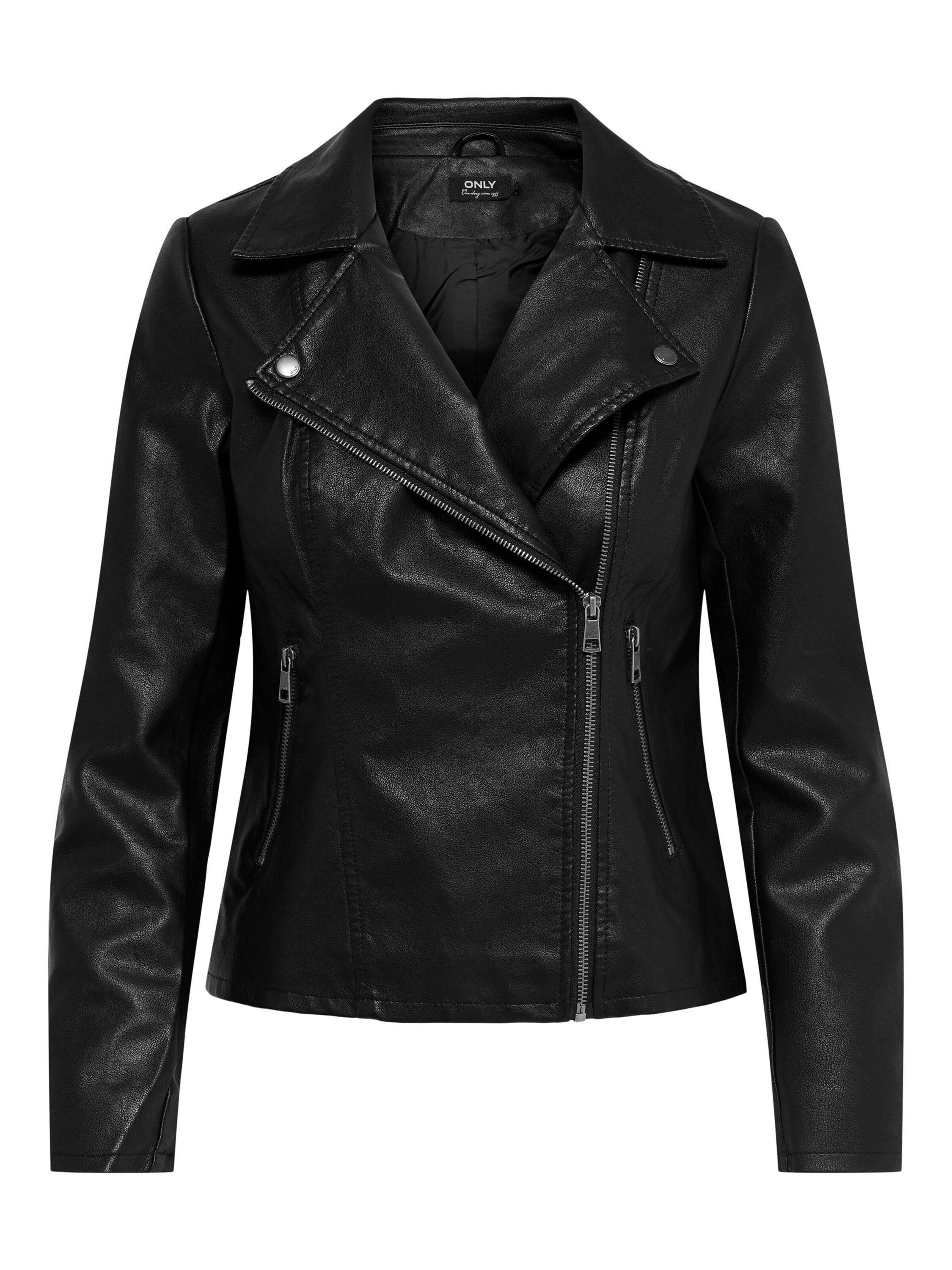 Biker Lederjacke Schwarze Lederjacke Damen Otto Biker Jacket Otto