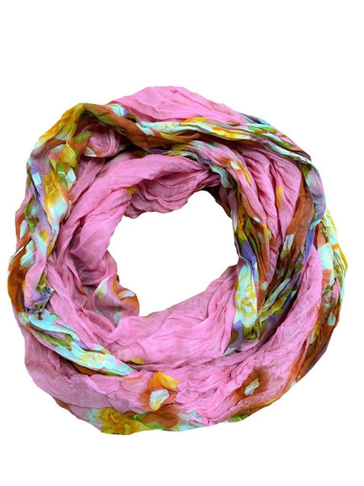 AvaMia Modeschal Blume-3999 Loop Schal Schlauchschal günstig online kaufen