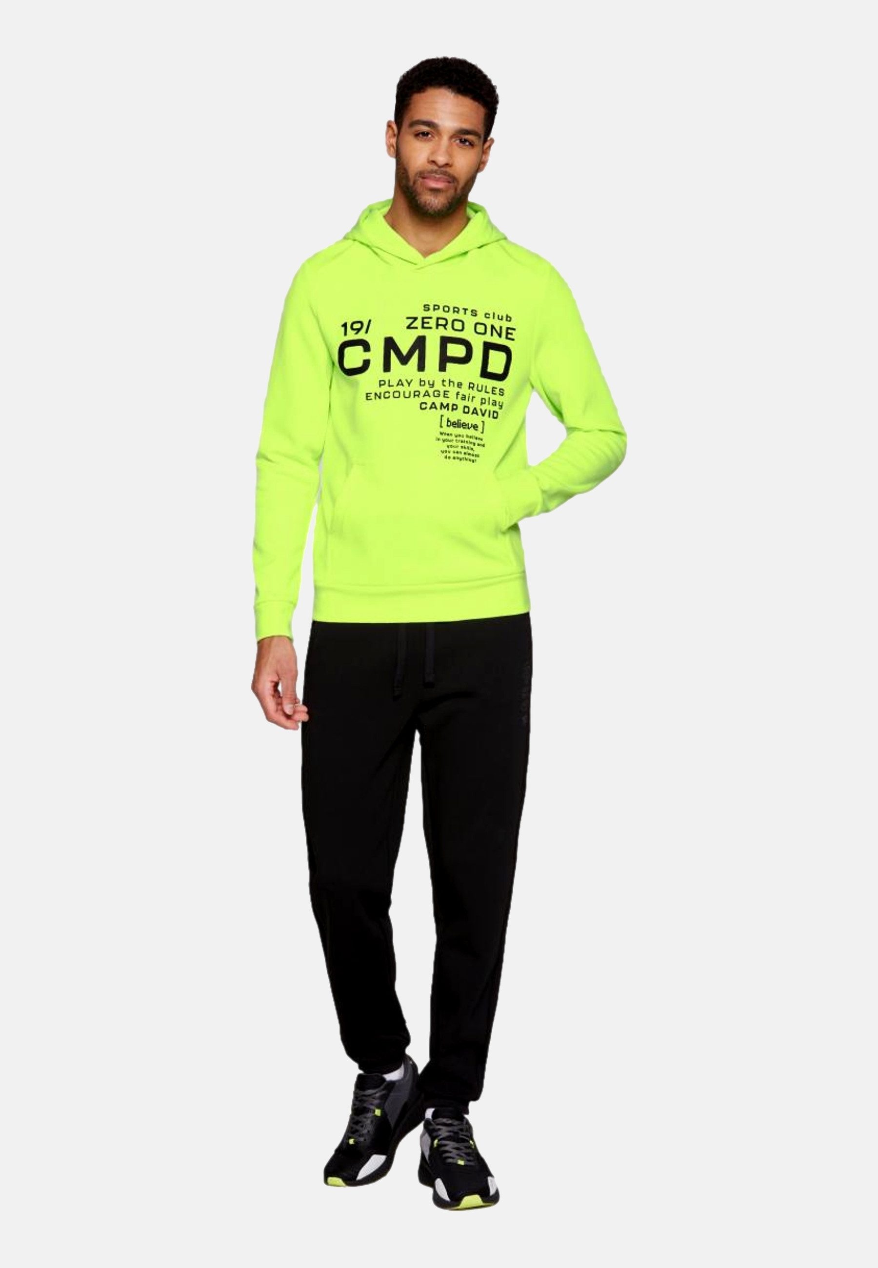 CAMP DAVID Hoodie Kapuzensweatshirt Hoodie (1-tlg) günstig online kaufen