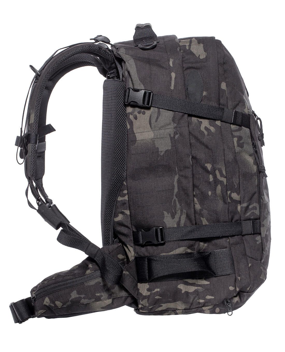 Tasmanian Tiger Trekkingrucksack TT Mission Pack MKII Multicam Black (SMU) – Bild 3 von 5