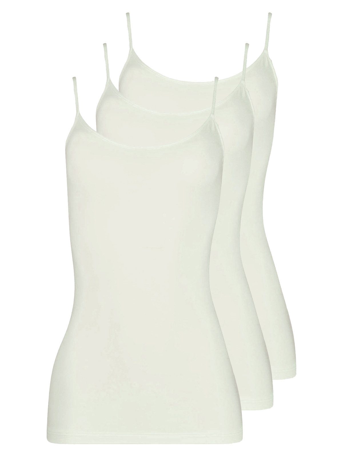 Pompadour Achseltop 3er Pack Damen Spaghettitop günstig online kaufen
