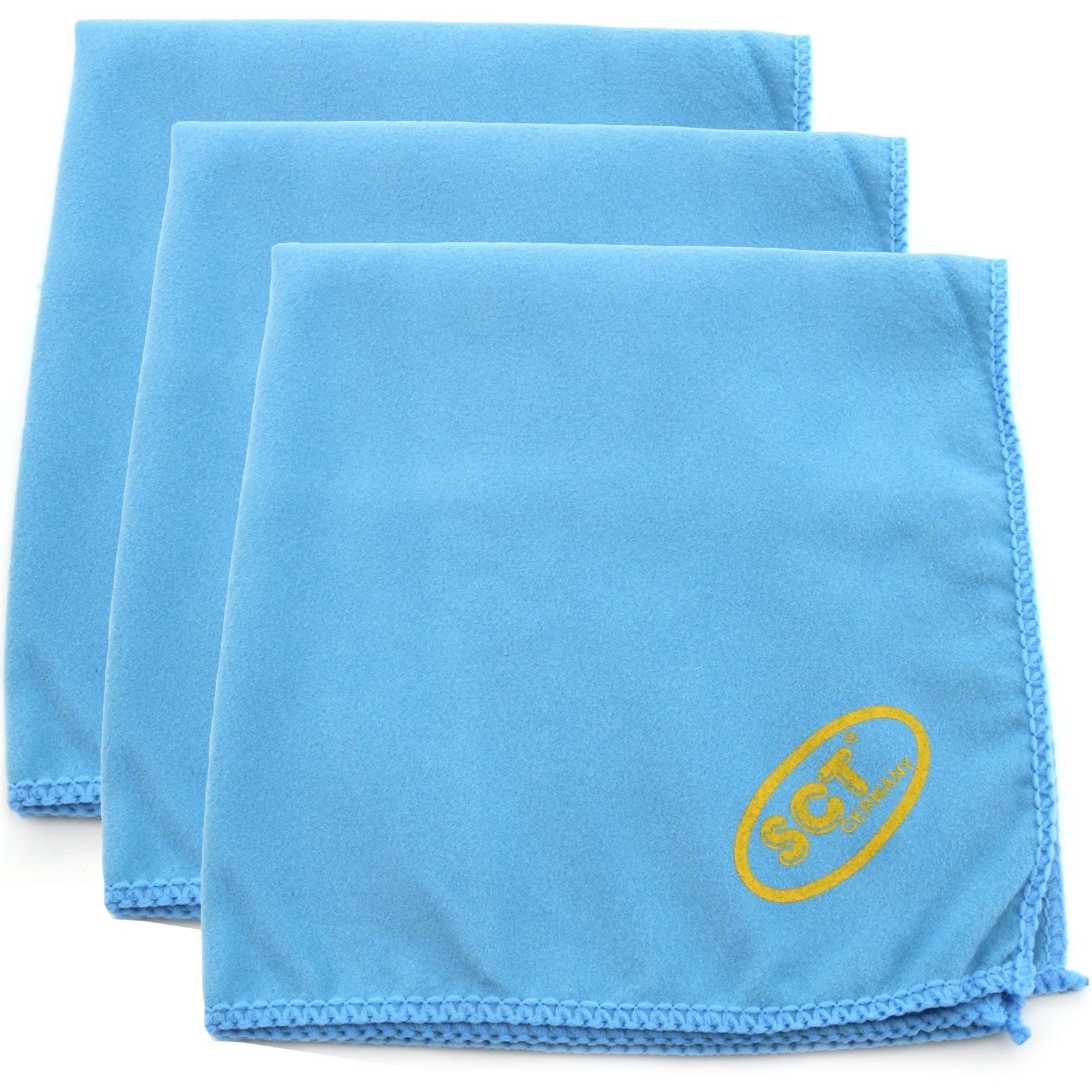 Mannol 3 x Poliertuch 35 x 32 cm Typ 9814 Reinigungstuch (Microfaser, 35)